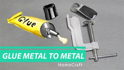 gluing sheet metal to sheet metal|how to bond metal to metal.